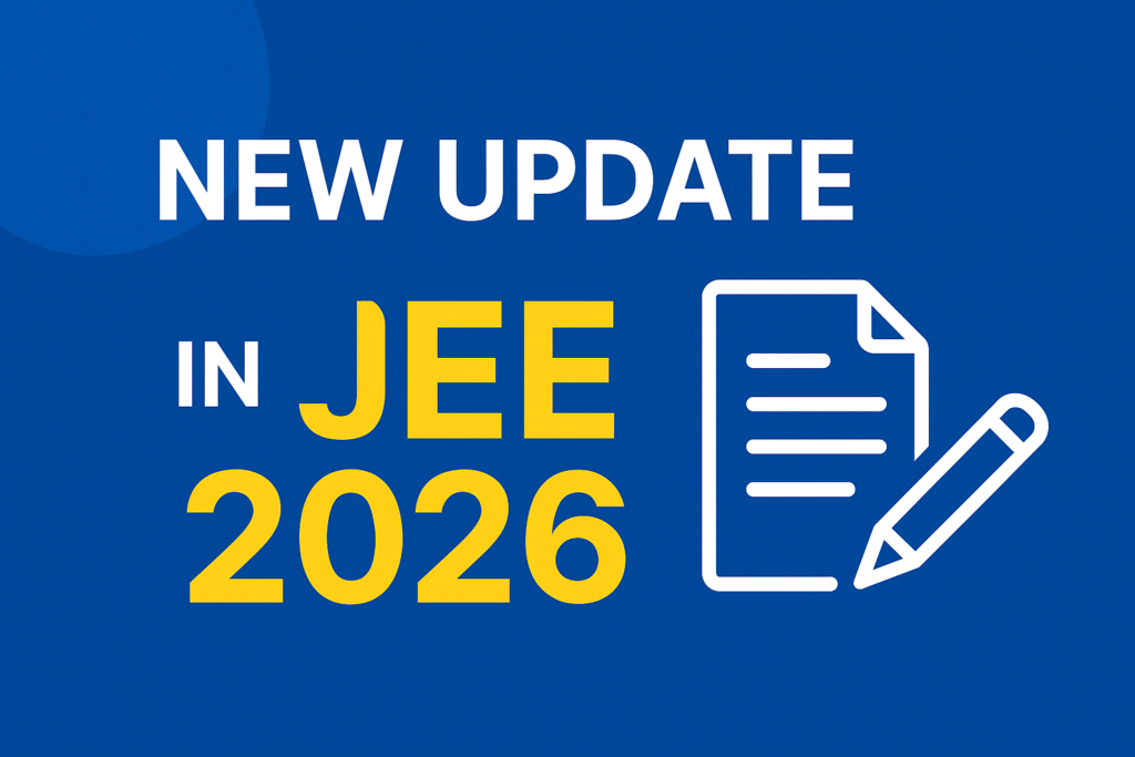 New update in JEE 2026
