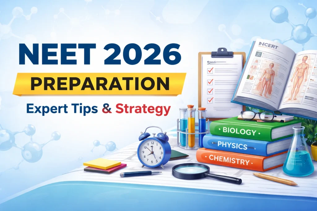 NEET 2026 preparation tips