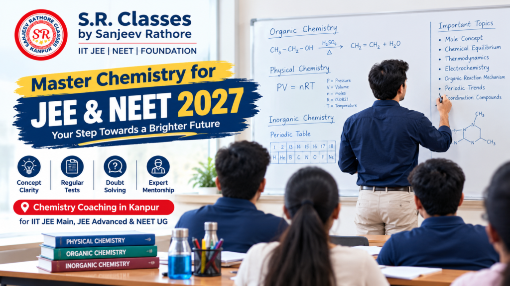 Chemistry Coaching in Kanpur for JEE Main, JEE Advanced and NEET 2027